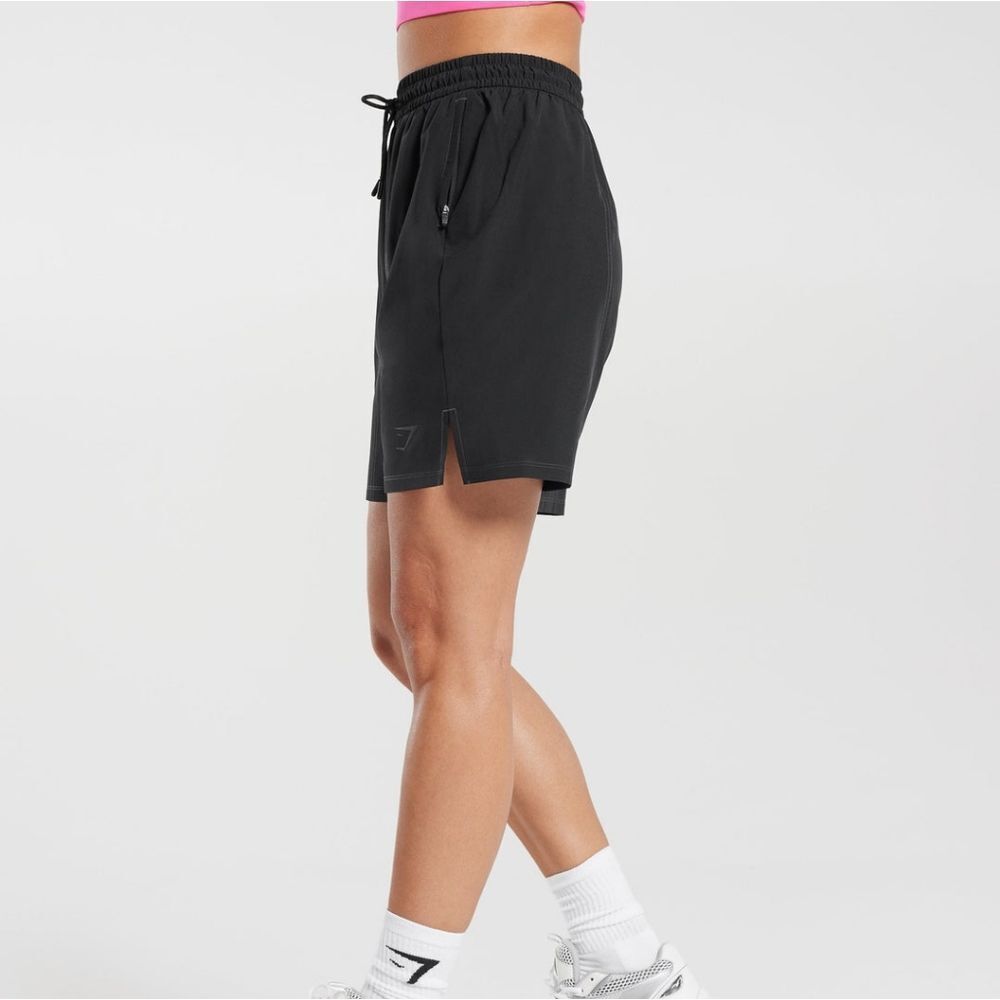 Gymshark Sport Woven Shorts Size M Black‎ NWT in Packaging - Picture 3 of 8